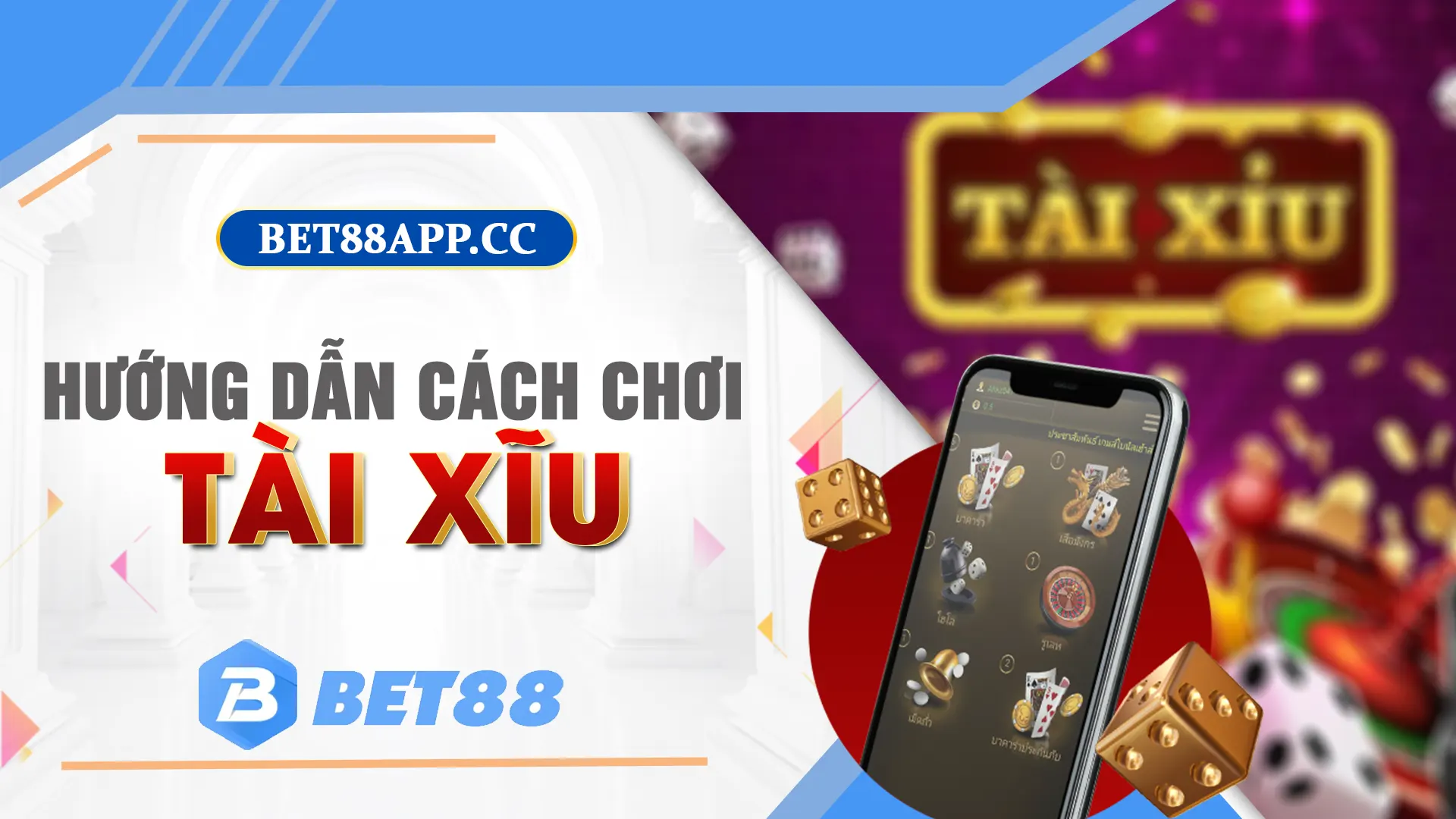 Hướng dẫn chơi kèo tài xỉu tại BET88