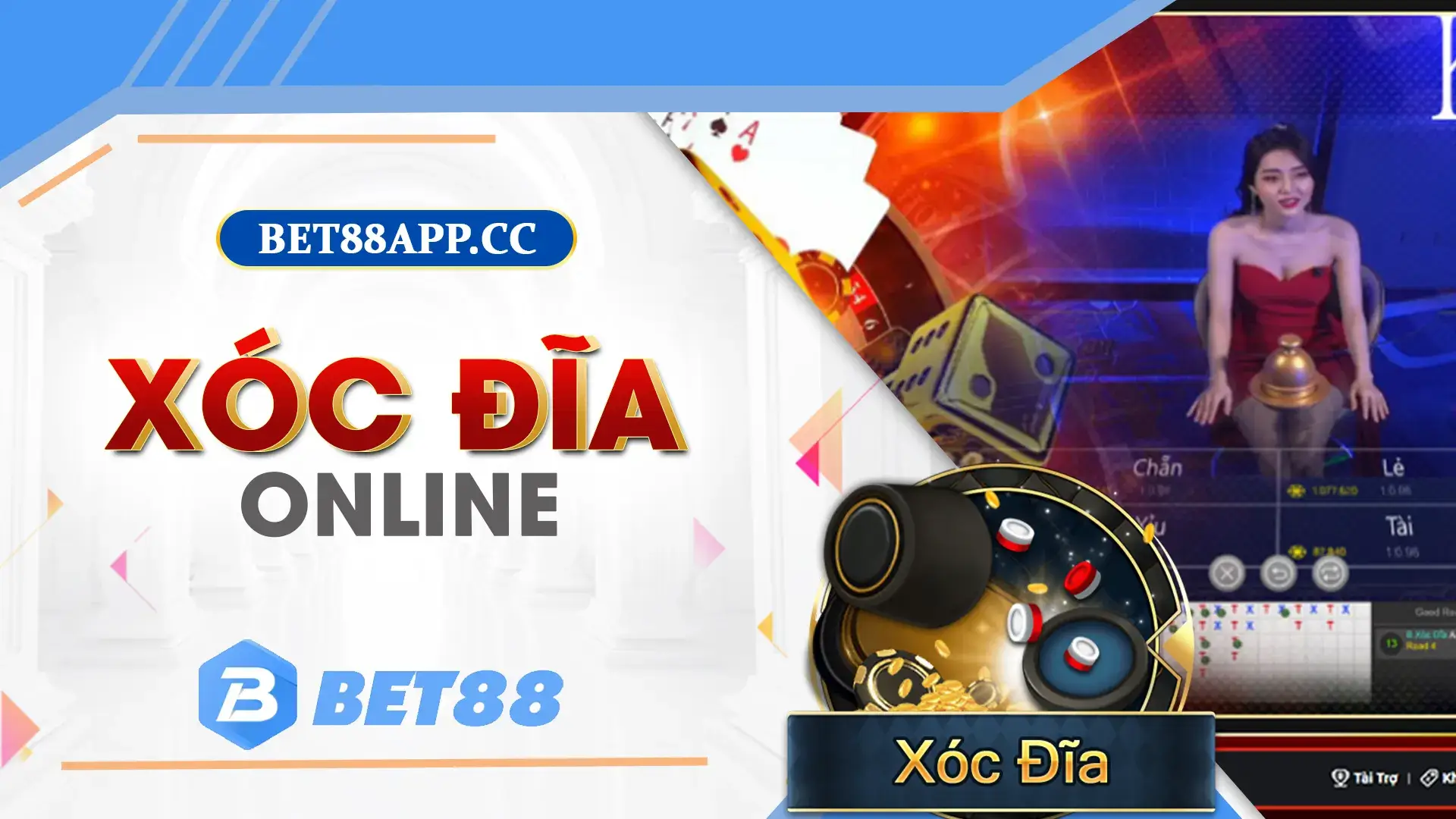 Hướng dẫn chi tiết chơi xóc đĩa online tại BET88